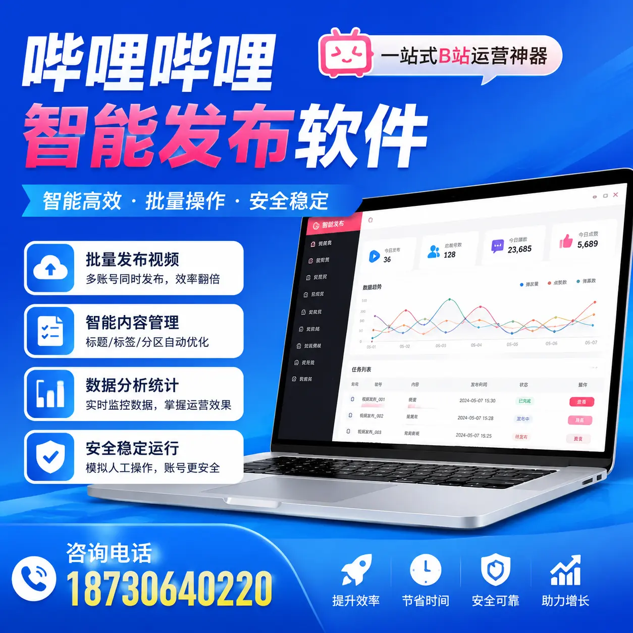 如何通过哔哩哔哩智能发布软件提升 怀化 企业曝光率